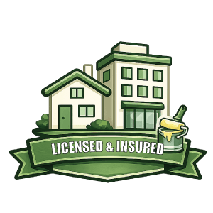 Licensed and Insured badge